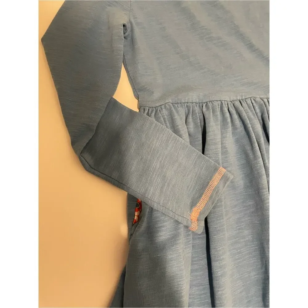 Matilda Jane Brand Girl's size 6 WEEKEND PLANS Dress Blue Make Believe Release